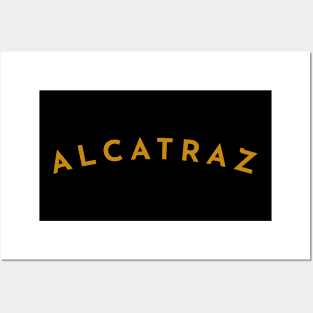 Alcatraz Typography Posters and Art